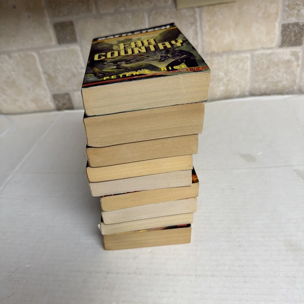 BATTLETECH Series Lot of 9‎ Set of Vintage Paperback PB Books 1st Printings
